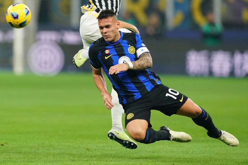 Lautaro Martinez Inter Juventus