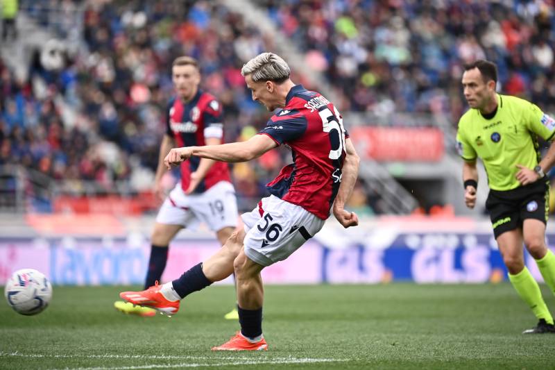 Saelemaekers gol Bologna Salernitana