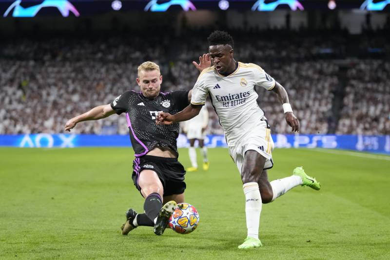 Vinicius De Ligt Real Madrid Bayern Monaco