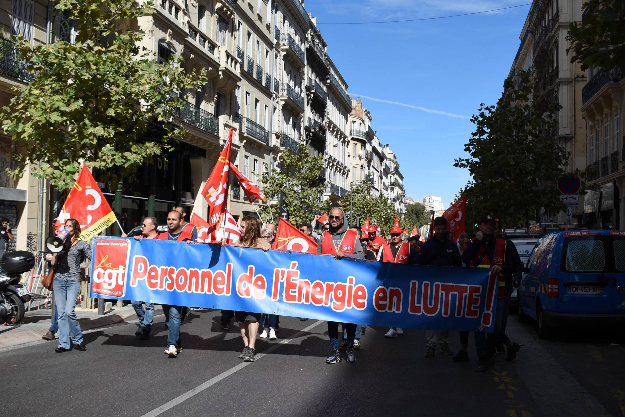 Provence : une dizaine de rassemblements prévus par les travailleurs de l’énergie CGT