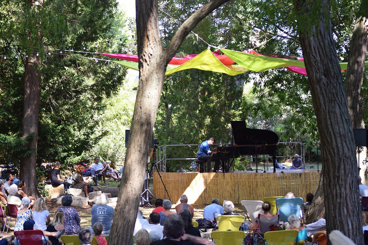 Festival Un piano sous les arbres : quatre jours de musique à Lunel-Viel