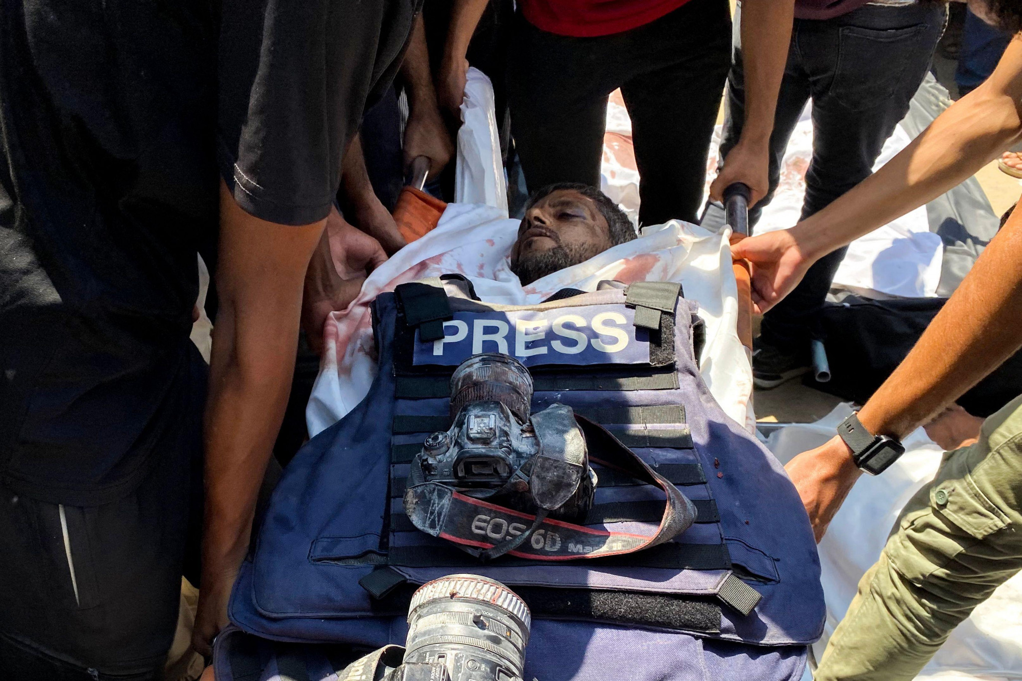 Plus de 200 journalistes palestiniens tués