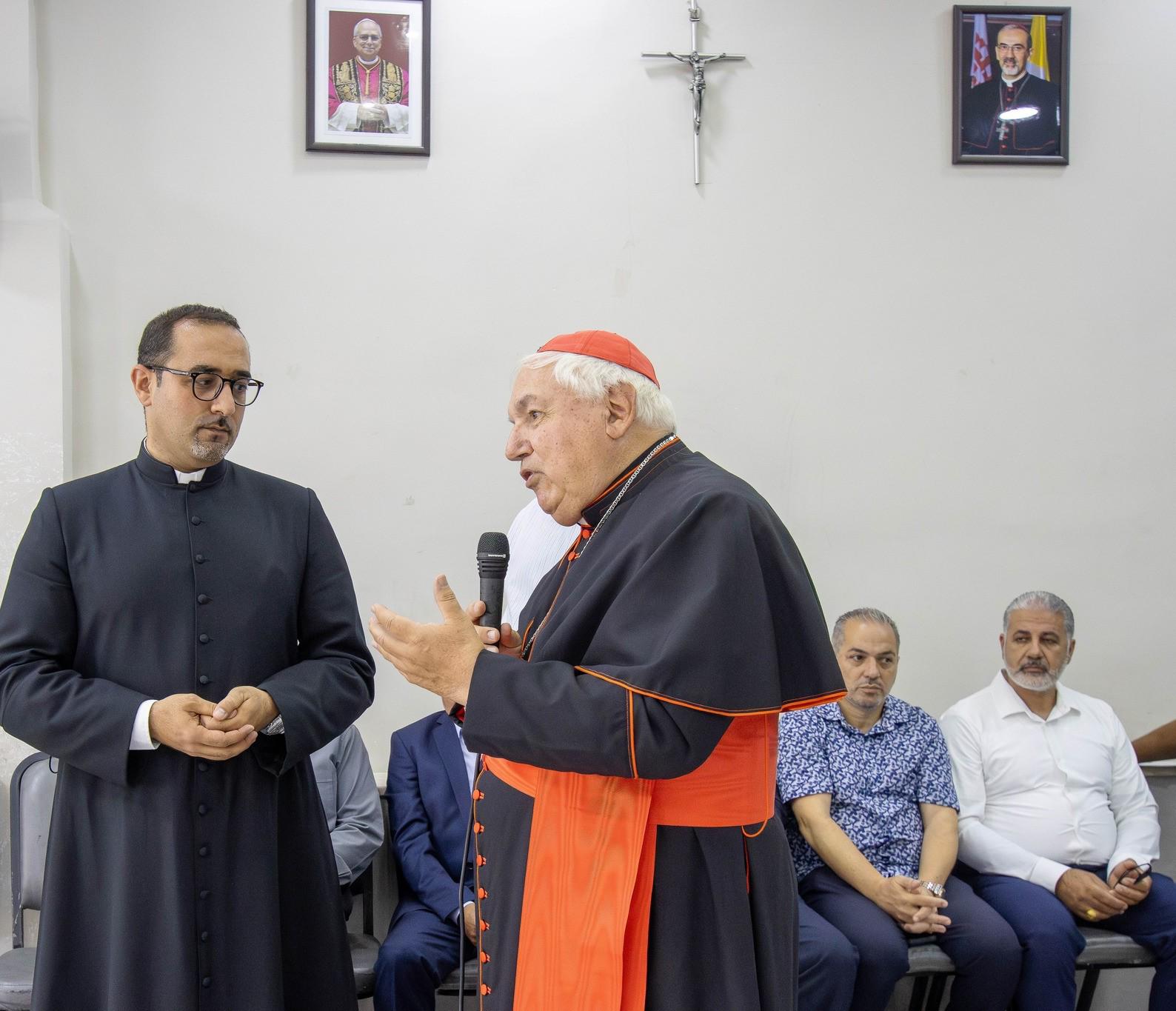 Israël-Palestine : le cardinal Aveline appelle à la paix depuis Taybeh