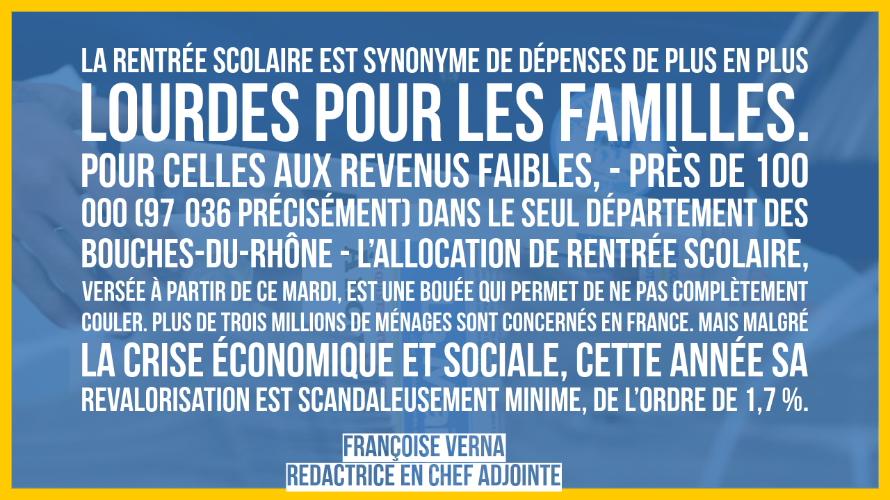 Très chère rentrée