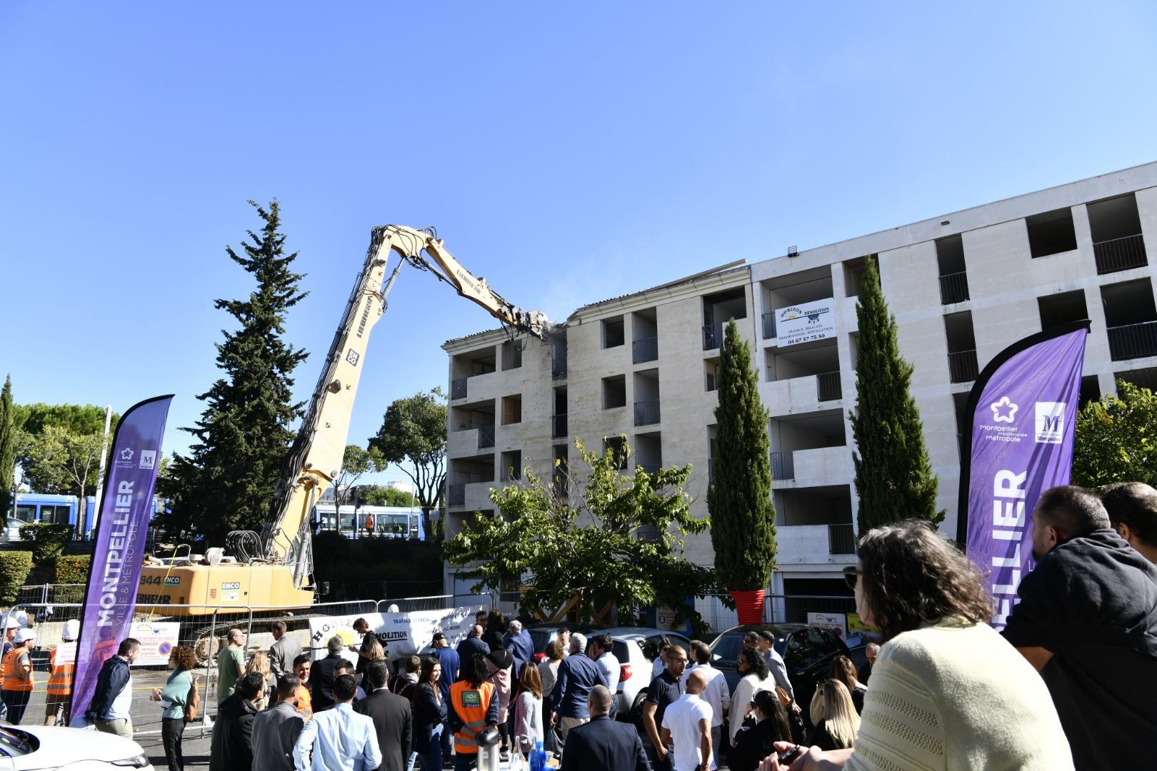 Un pas de plus vers le nouvel espace urbain de la Mosson
