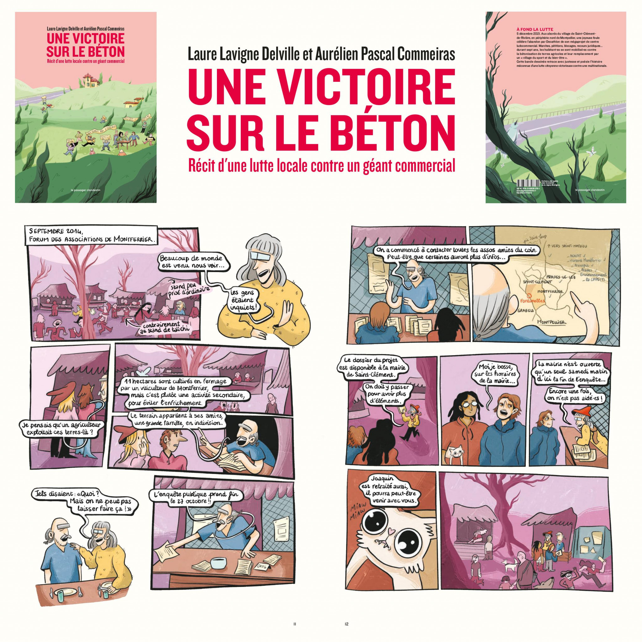 [BD] «&nbsp;Une victoire sur le béton&nbsp;», une lutte en images