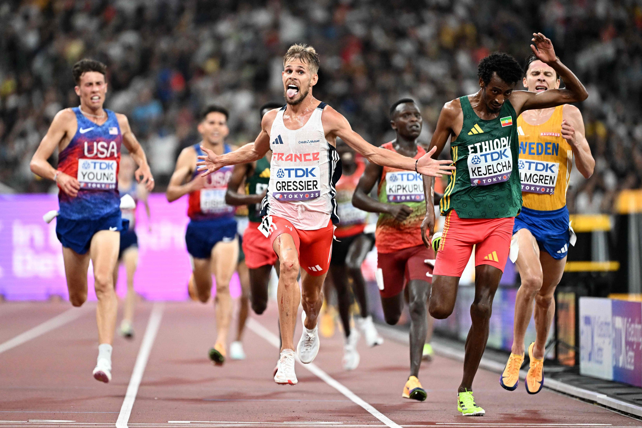 Après l’or du 10&nbsp;000m, Jimmy Gressier s’attaque au 5&nbsp;000m aux Mondiaux