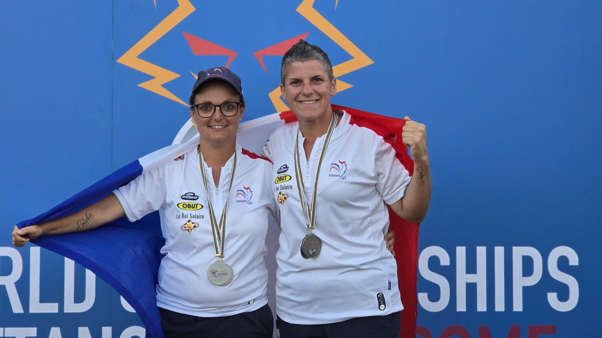 Trois médailles d’argent pour la France aux championnats du monde à Rome