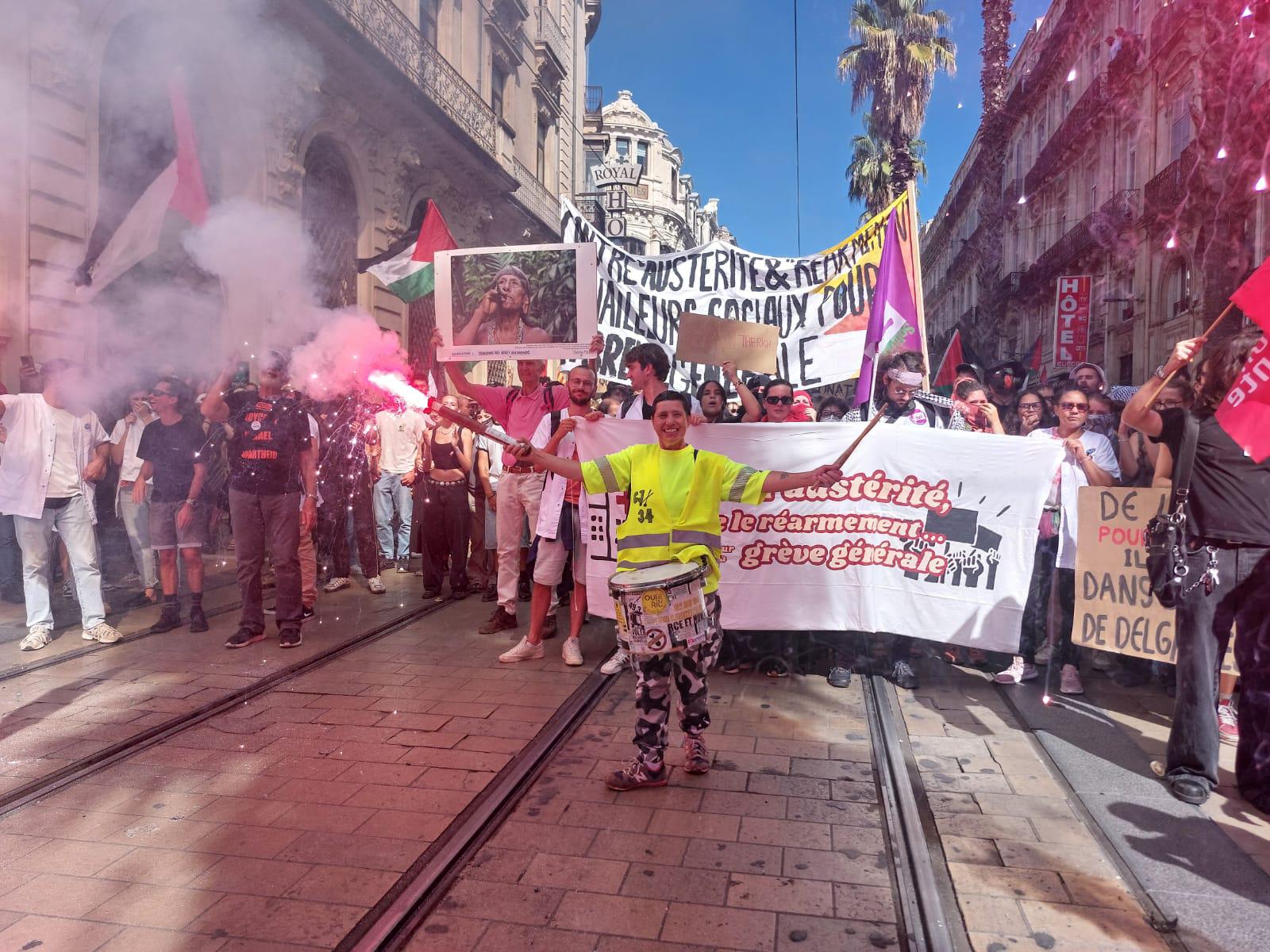 [Bloquons tout] À Montpellier, joli succès pour le 10&nbsp;septembre