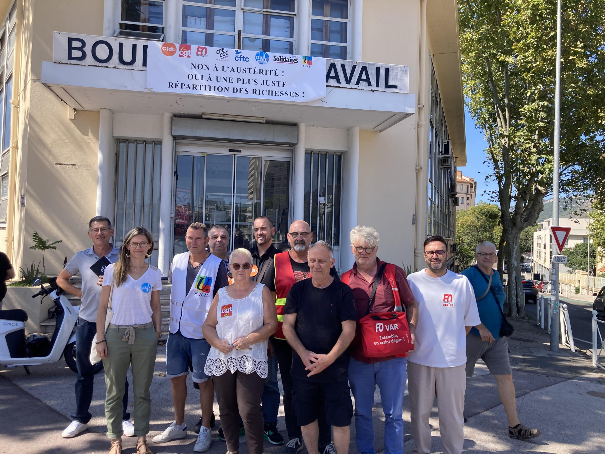 Tous ensemble dans le Var contre la régression sociale