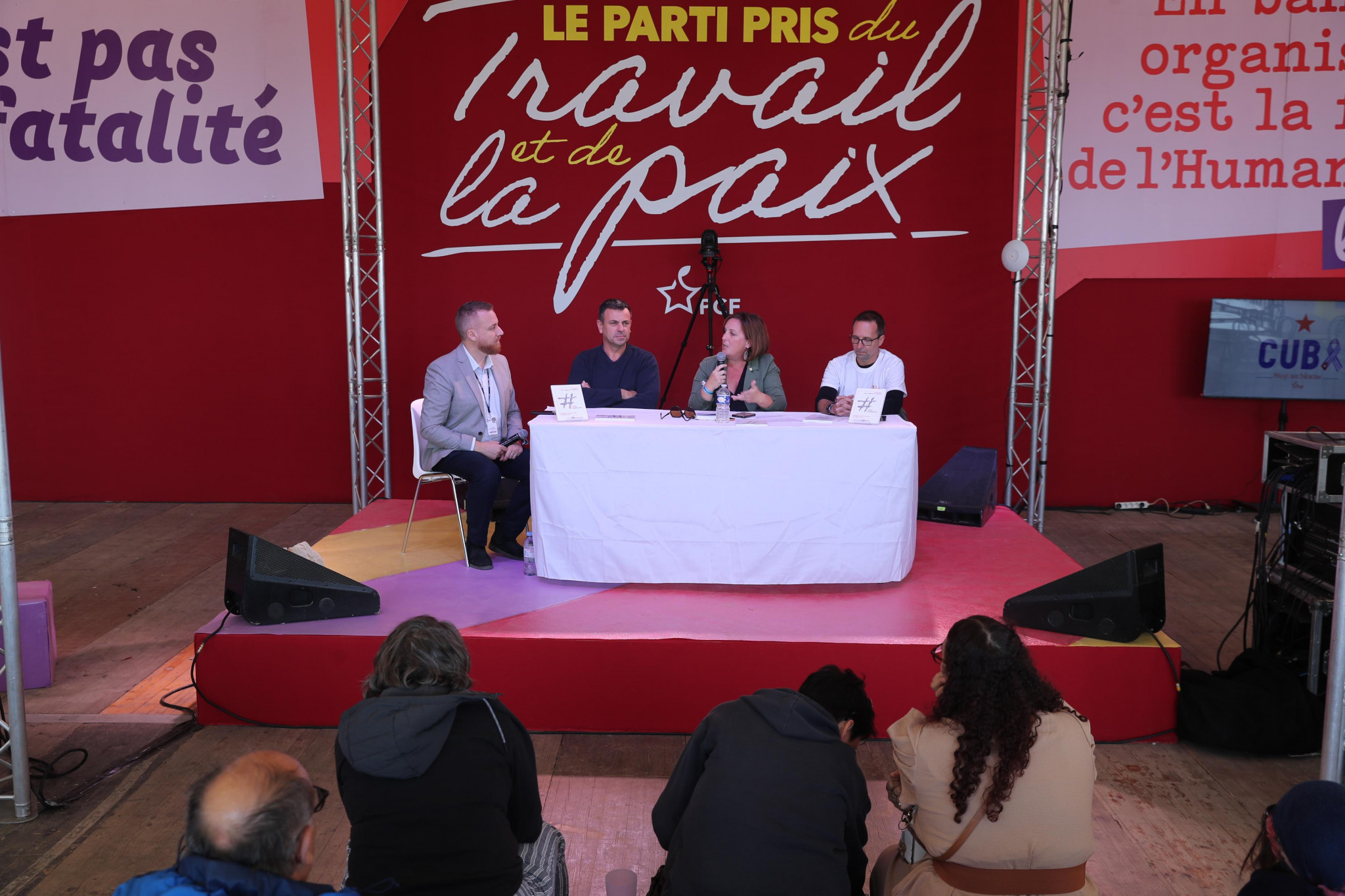 [Fête de l’Huma] «&nbsp;Tous cheminots&nbsp;» ouvrent le débat sur l’avenir du rail