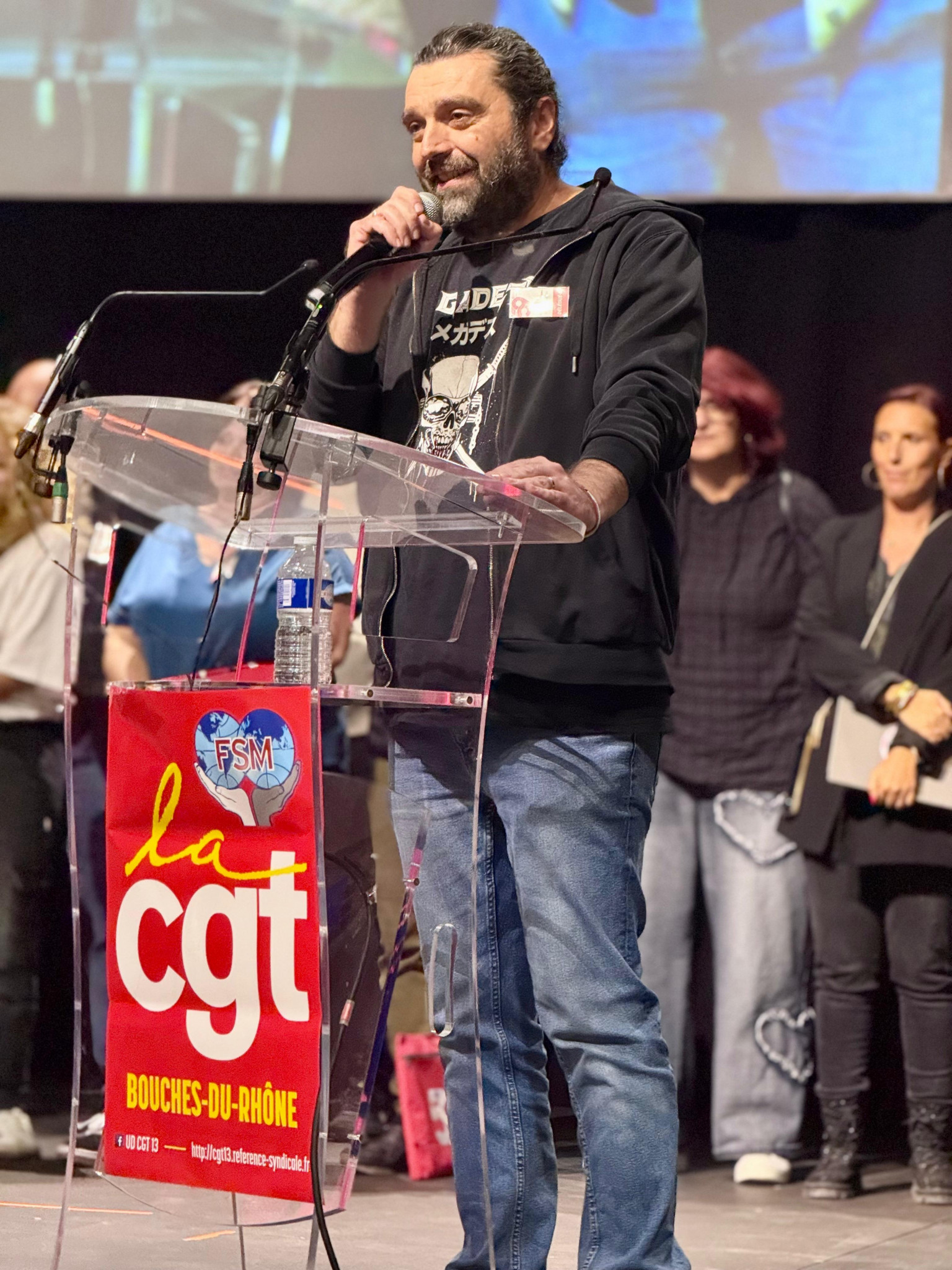[Info La Marseillaise] Marc Pietrosino est élu secrétaire général de la CGT 13
