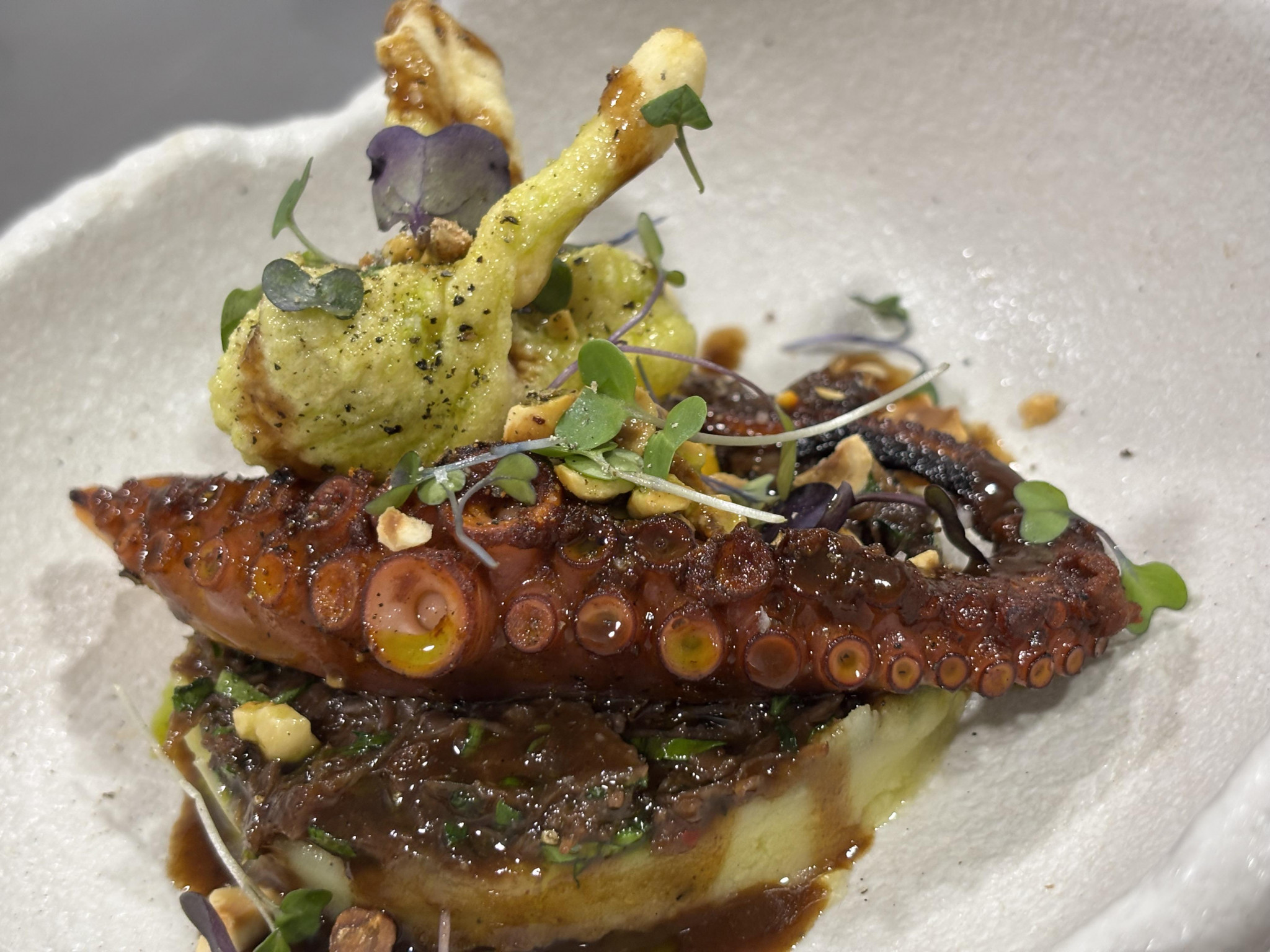 [Recette] Entrée terre, mer et tempura de shiitake