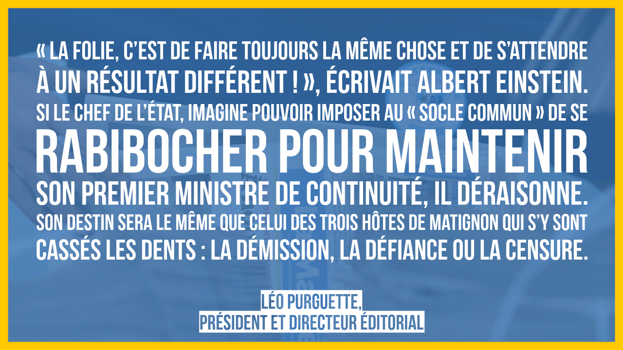 Le forcené de l’Élysée