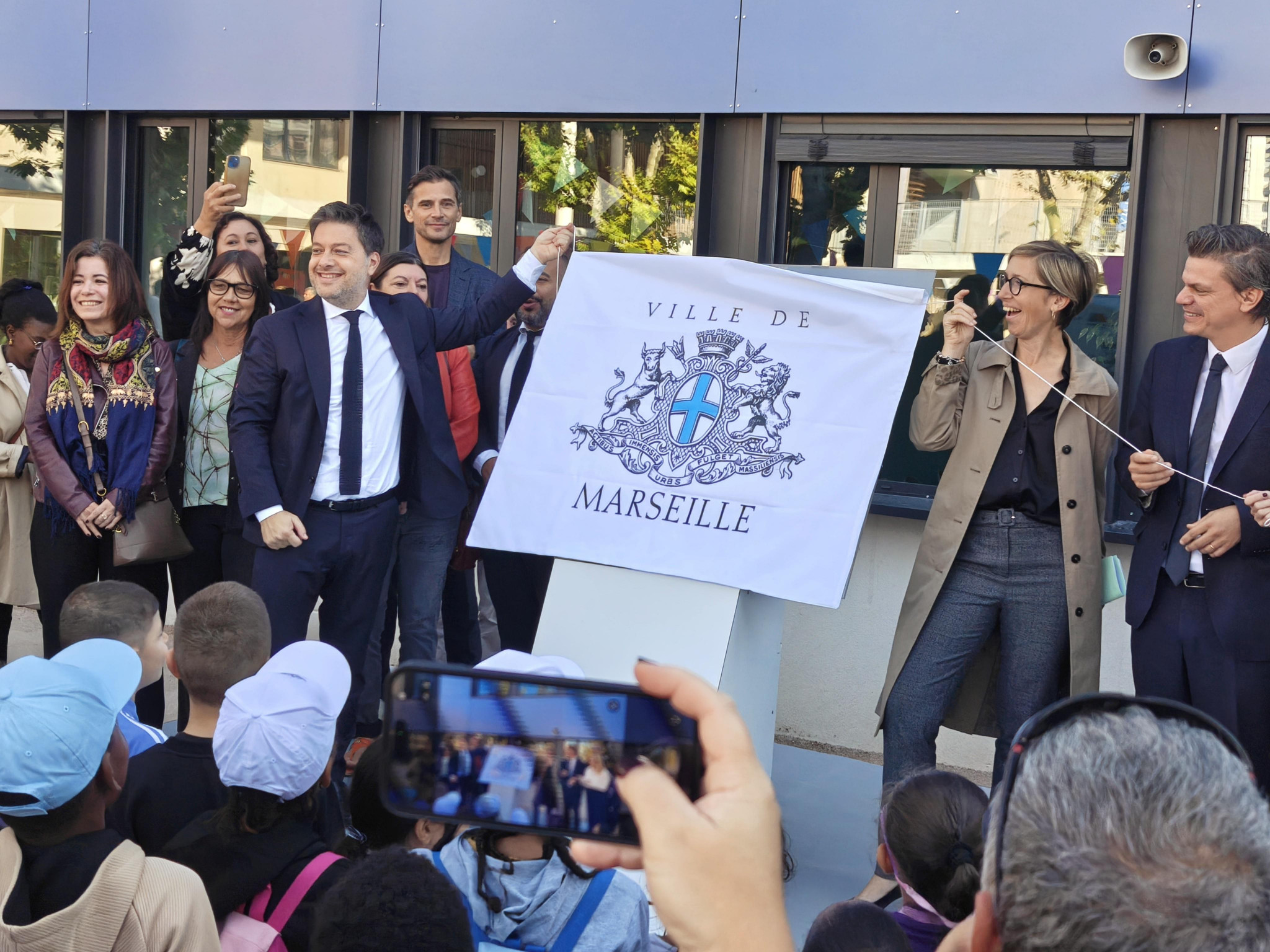 Plan écoles : la joie préside à l’inauguration du groupe scolaire Bouge