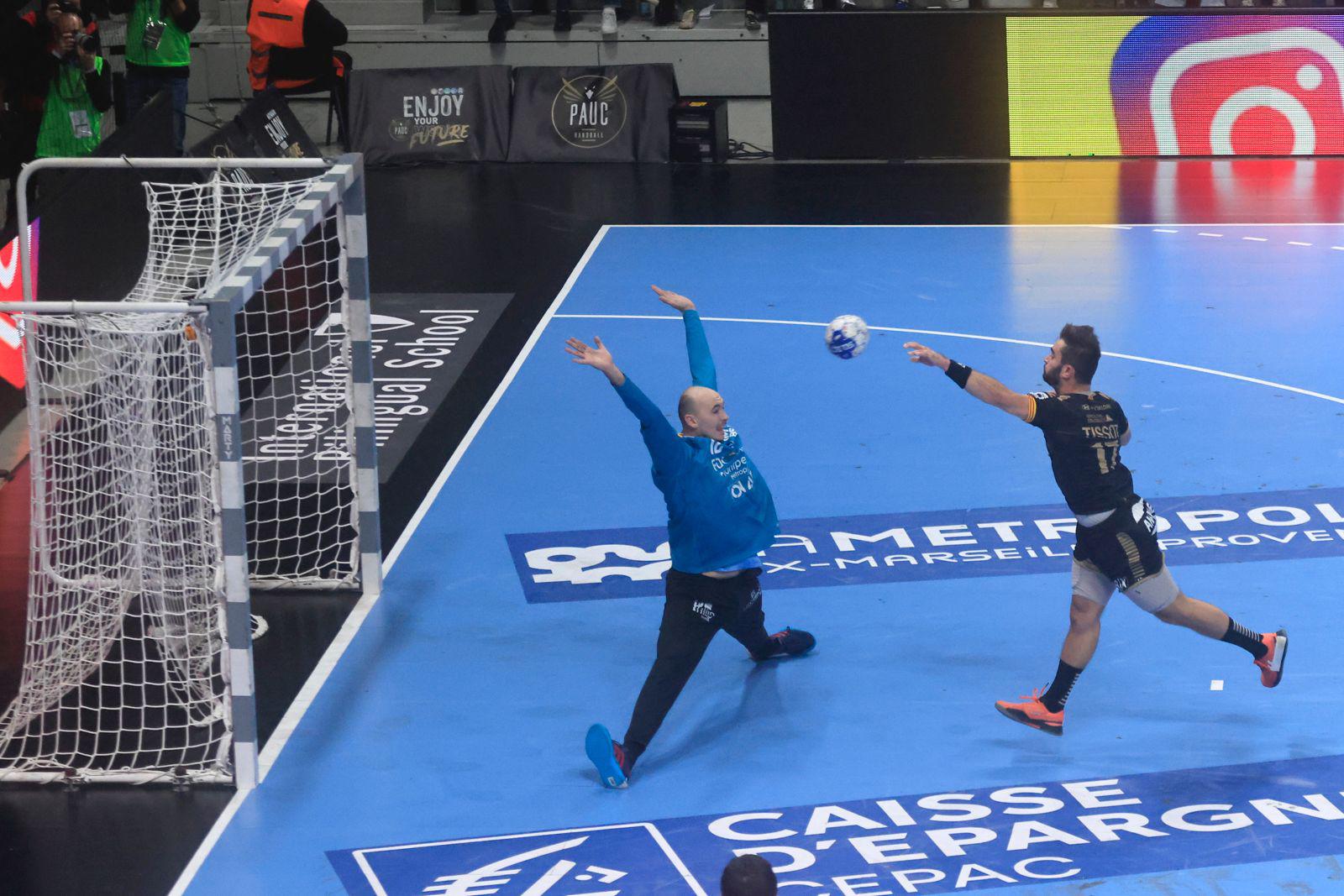 Handball : les Aixois perdent sur le fil contre Montpellier