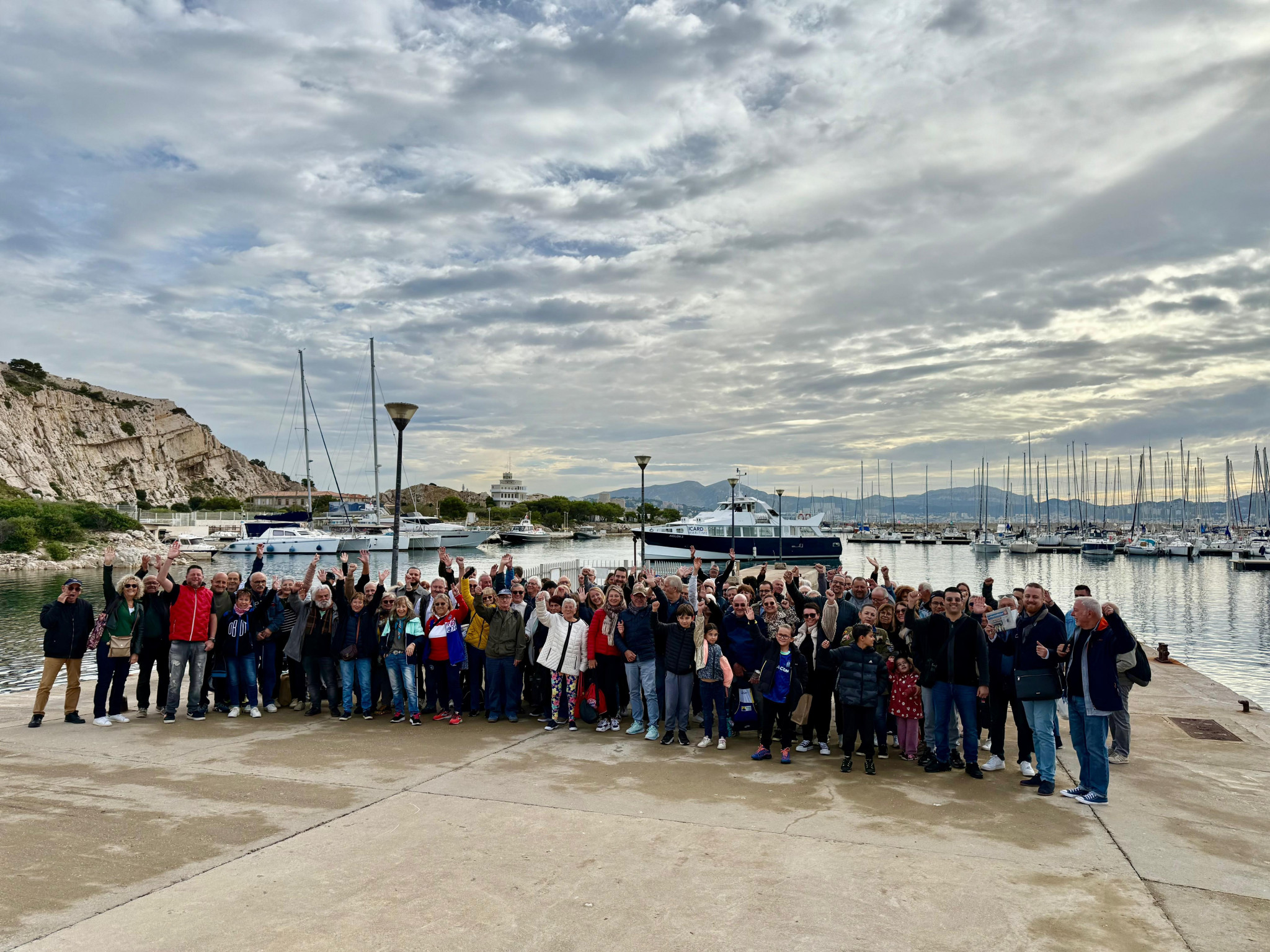 Les bénévoles de «&nbsp;La&nbsp;Marseillaise&nbsp;» mis à l’honneur au Frioul