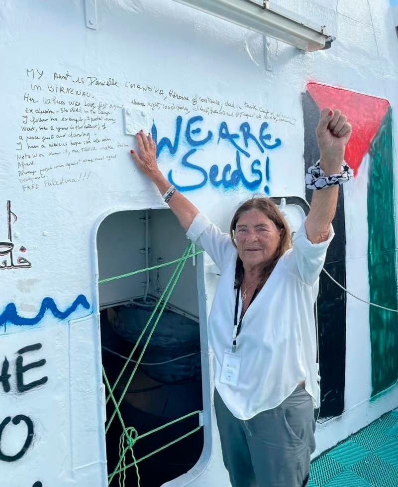 Isaline Choury libérée par l’armée israélienne