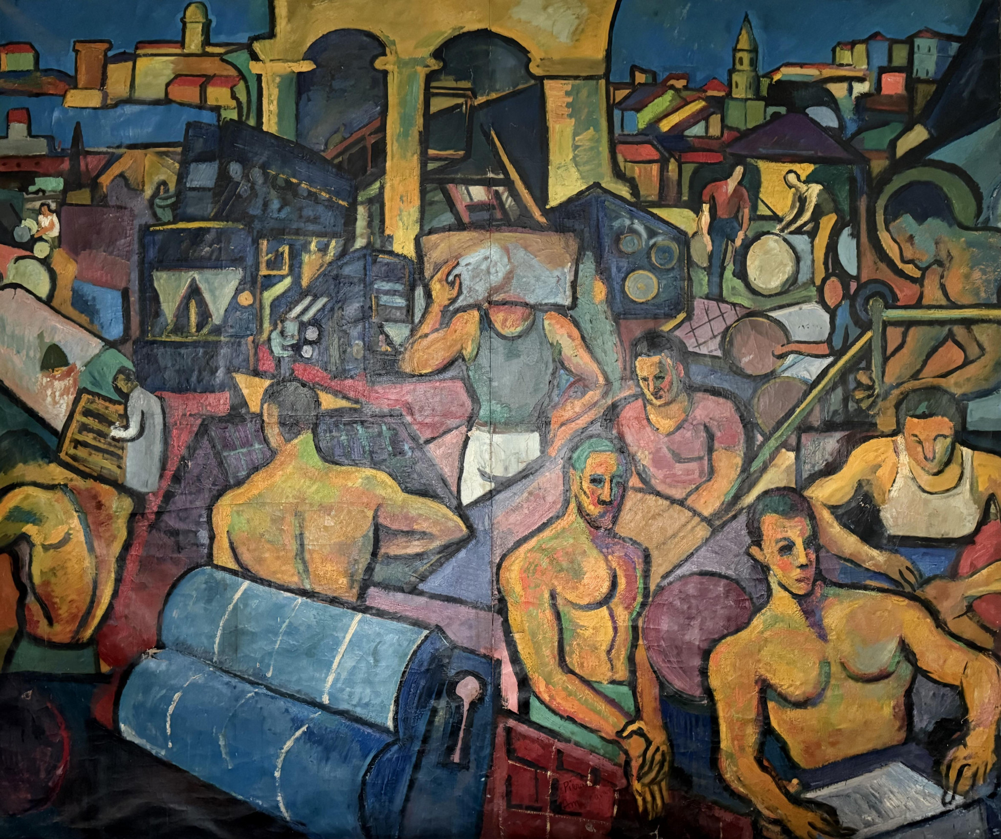 « La Marseillaise » avec l’art et la matière