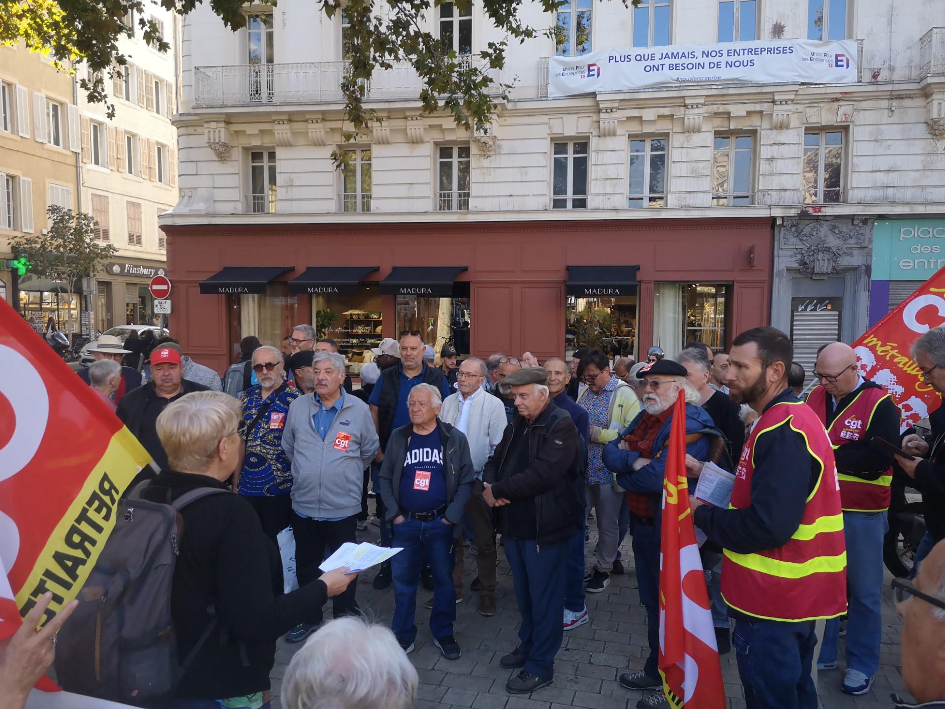 La lutte continue pour les retraites