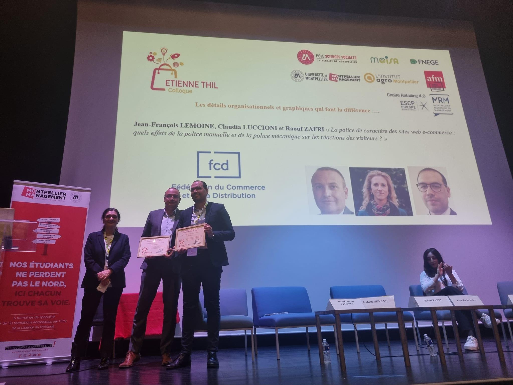 Une centaine de chercheurs en commerce en conférence