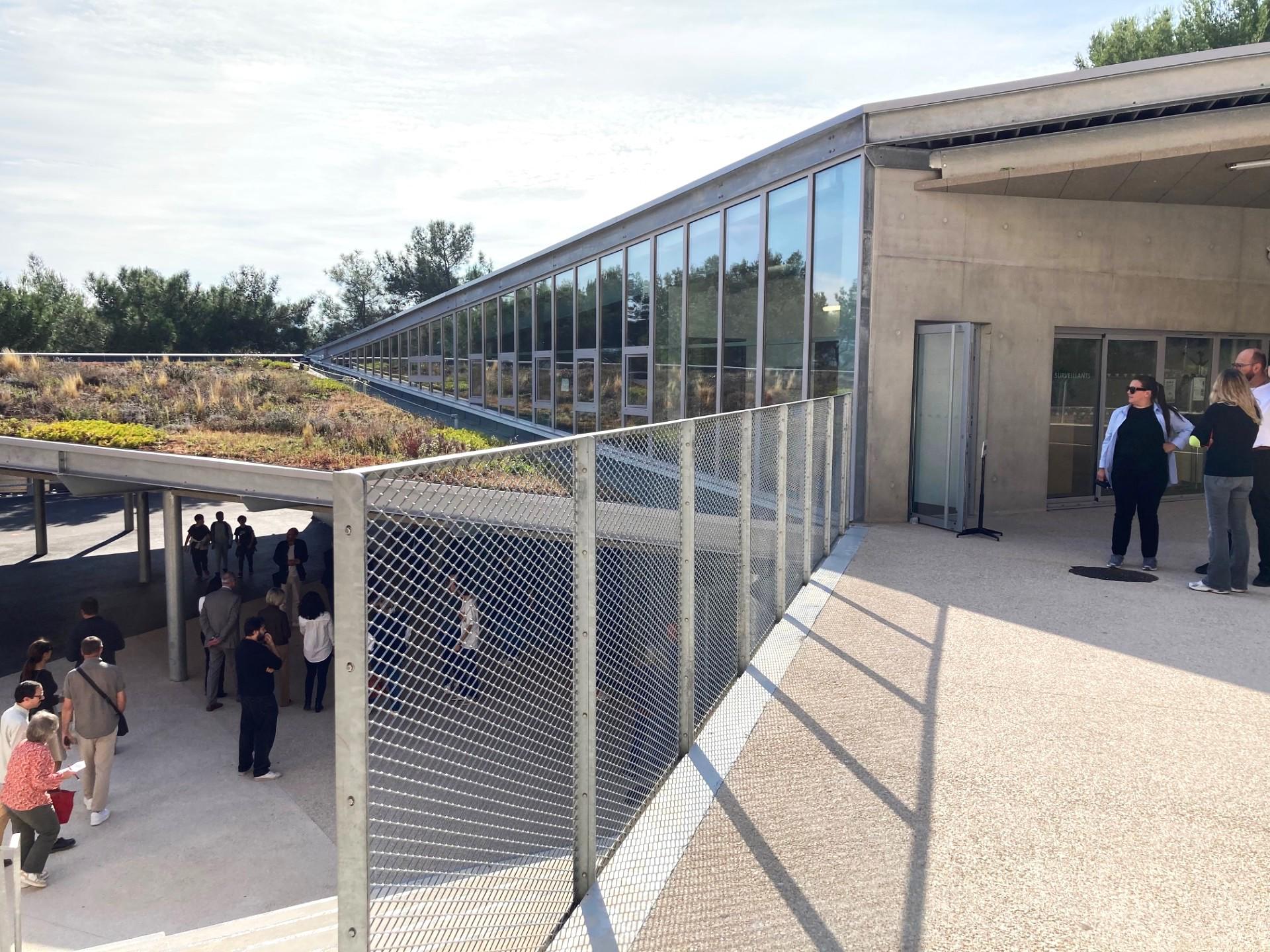 À Cassis, le collège Gilbert-Rastouin a été équipé d’une entrée sécurisée