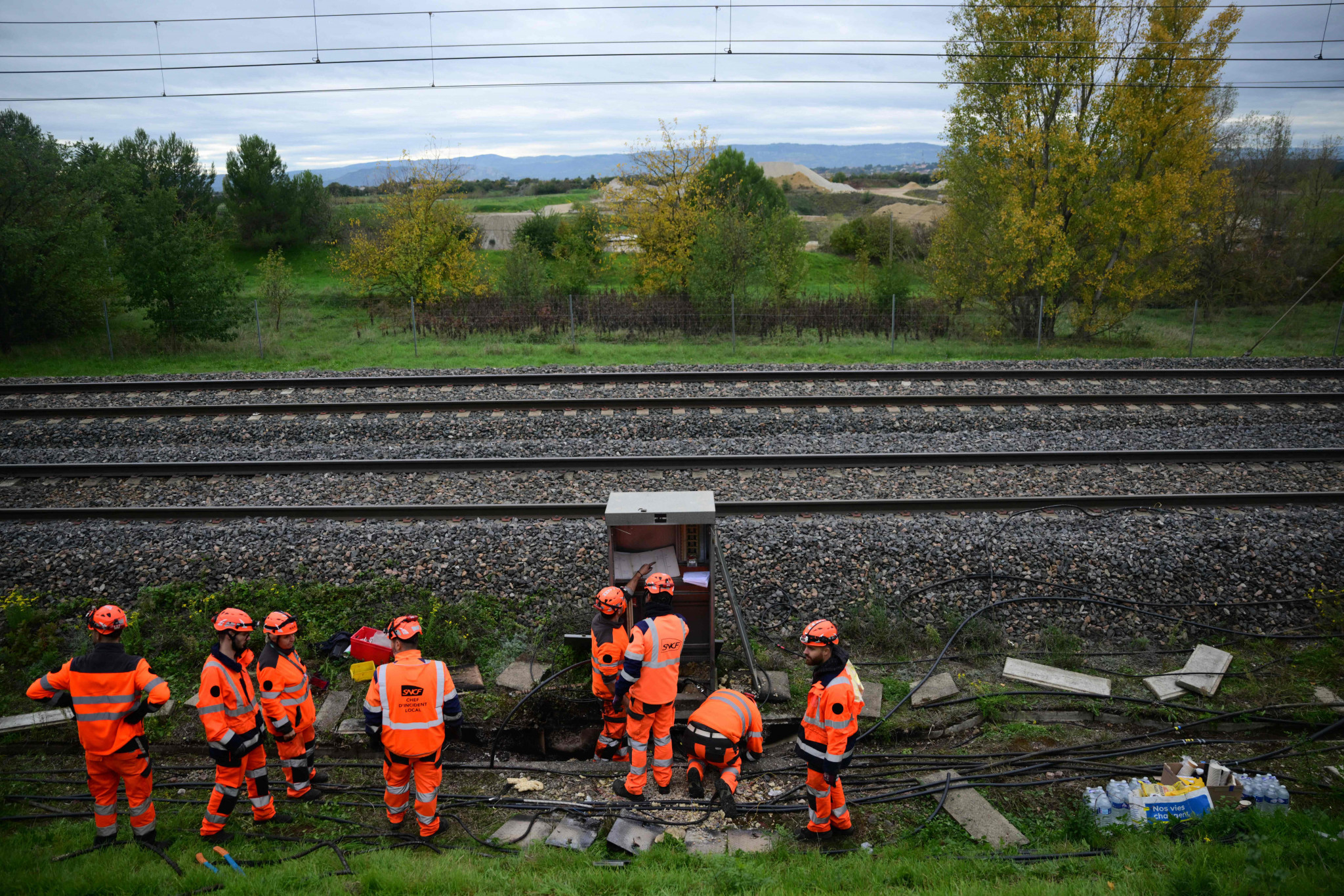 Une centaine de TGV perturbés sur la ligne Sud-Est lundi après un acte de vandalisme