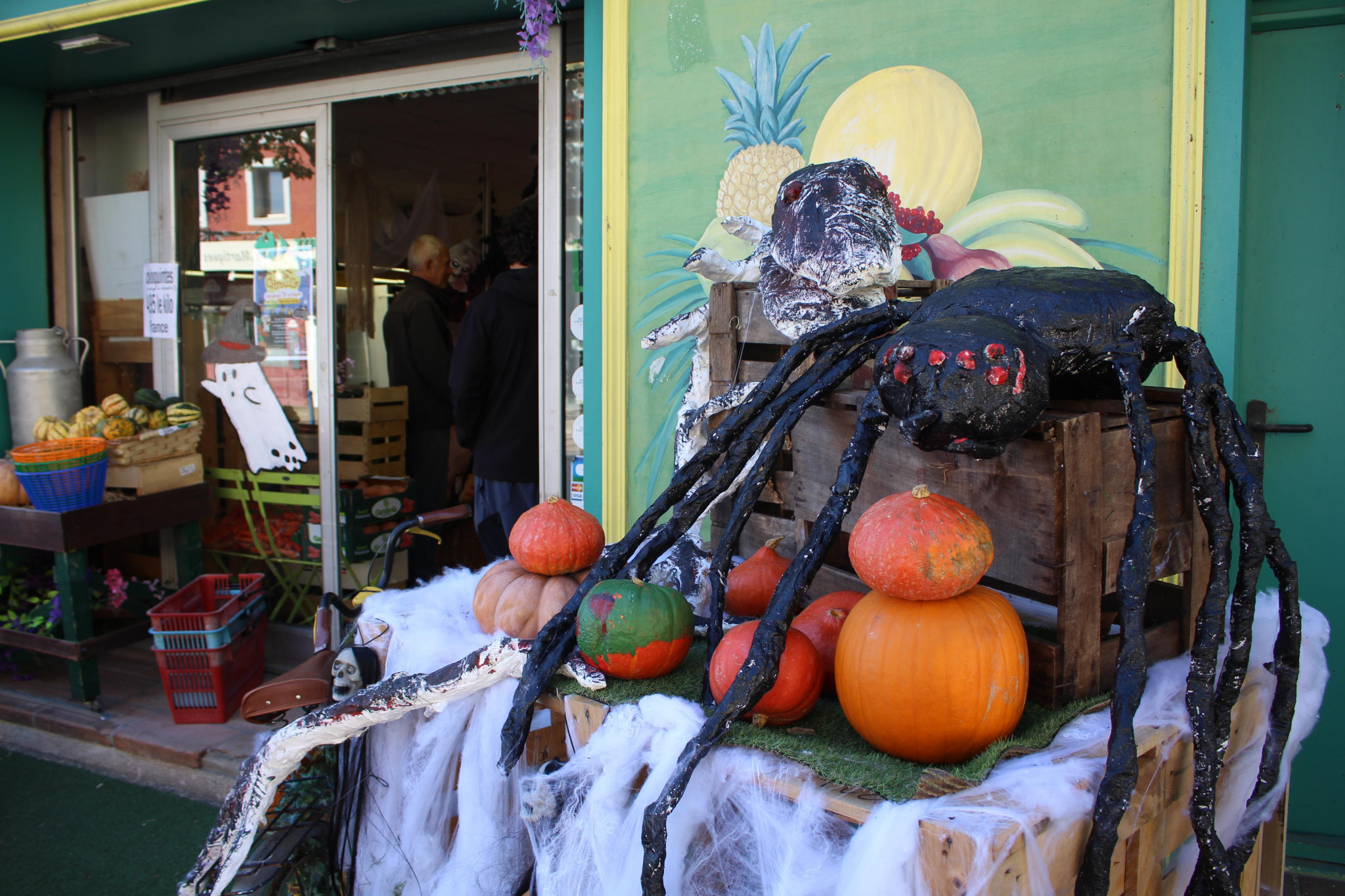 Les commerçants de Ferrières sortent le grand jeu pour Halloween