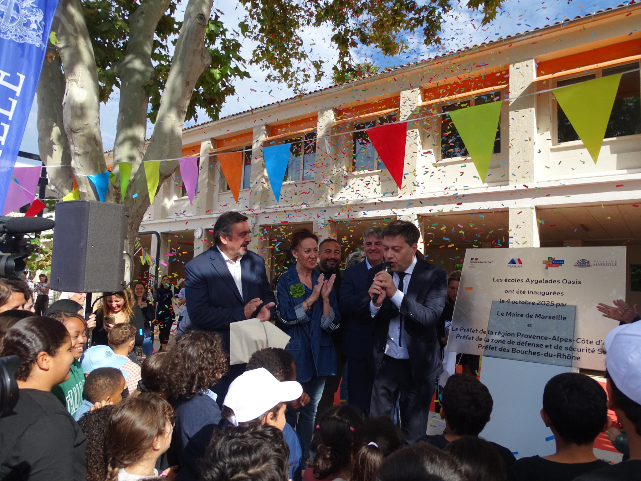 Les Aygalades inaugurées à Marseille, le plan écoles suit son rythme