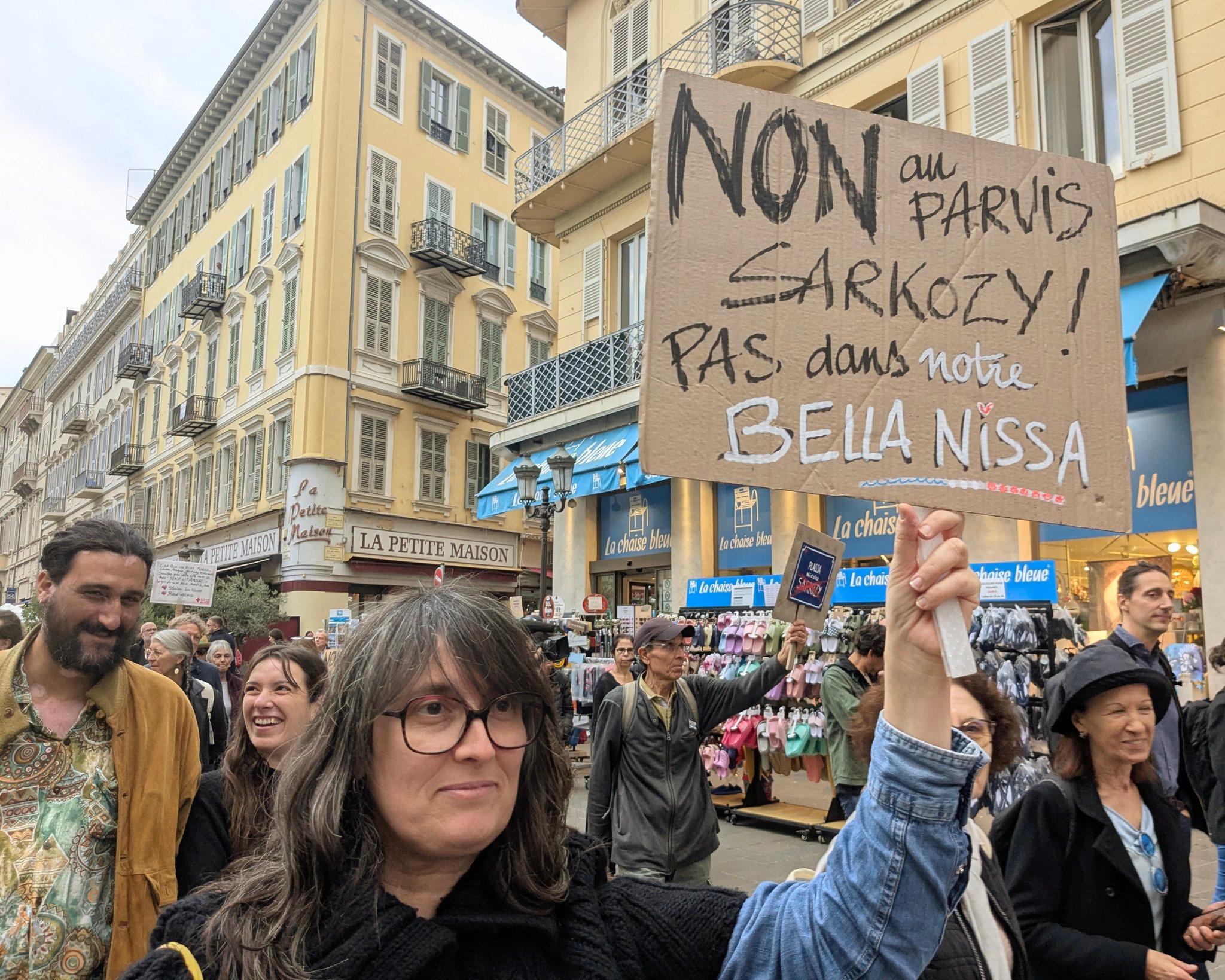 Rassemblement contre l’hommage d’Estrosi