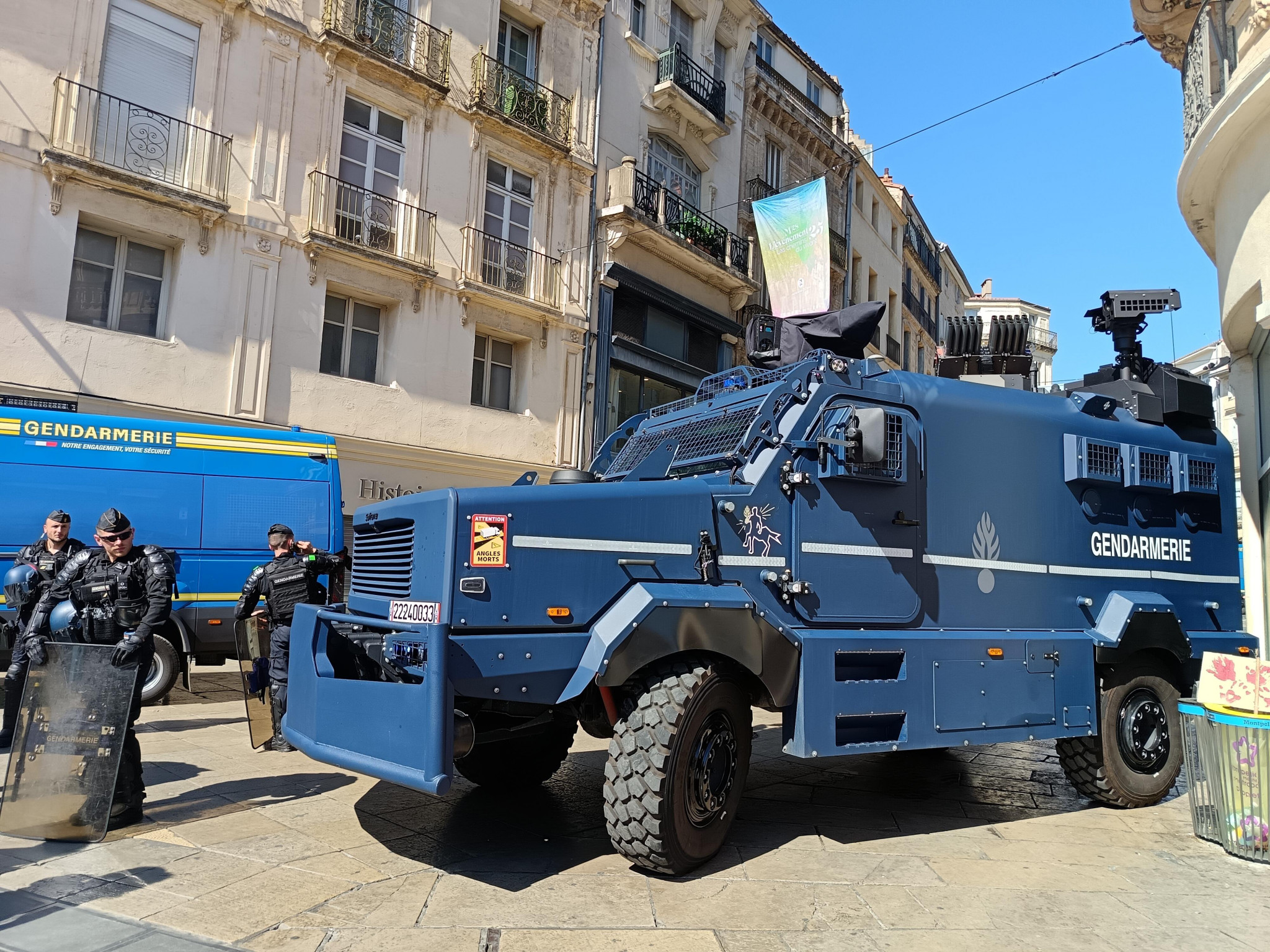 La force en guise de maintien de l’ordre