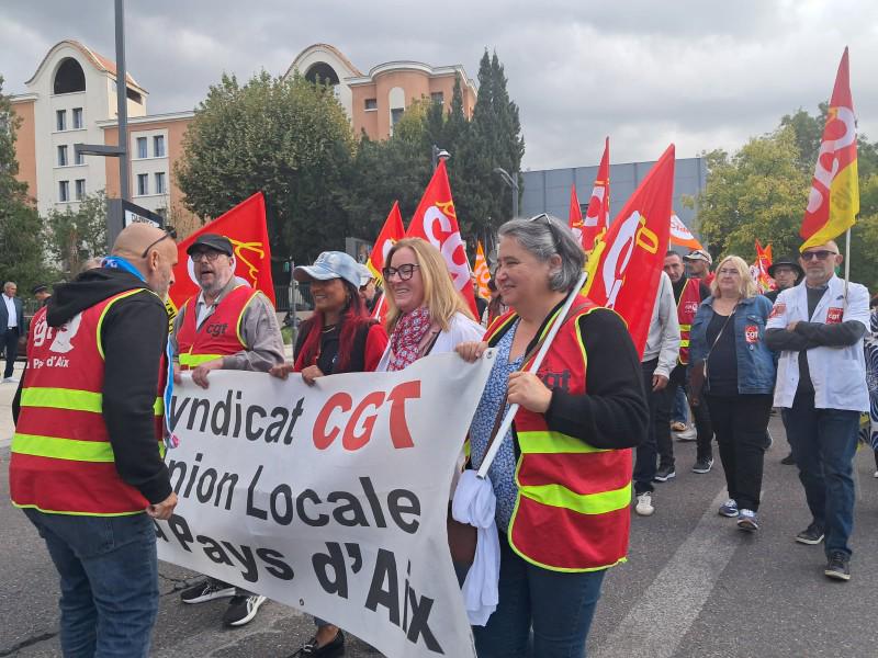 à Aix, les travailleurs mobilisés pour les salaires
