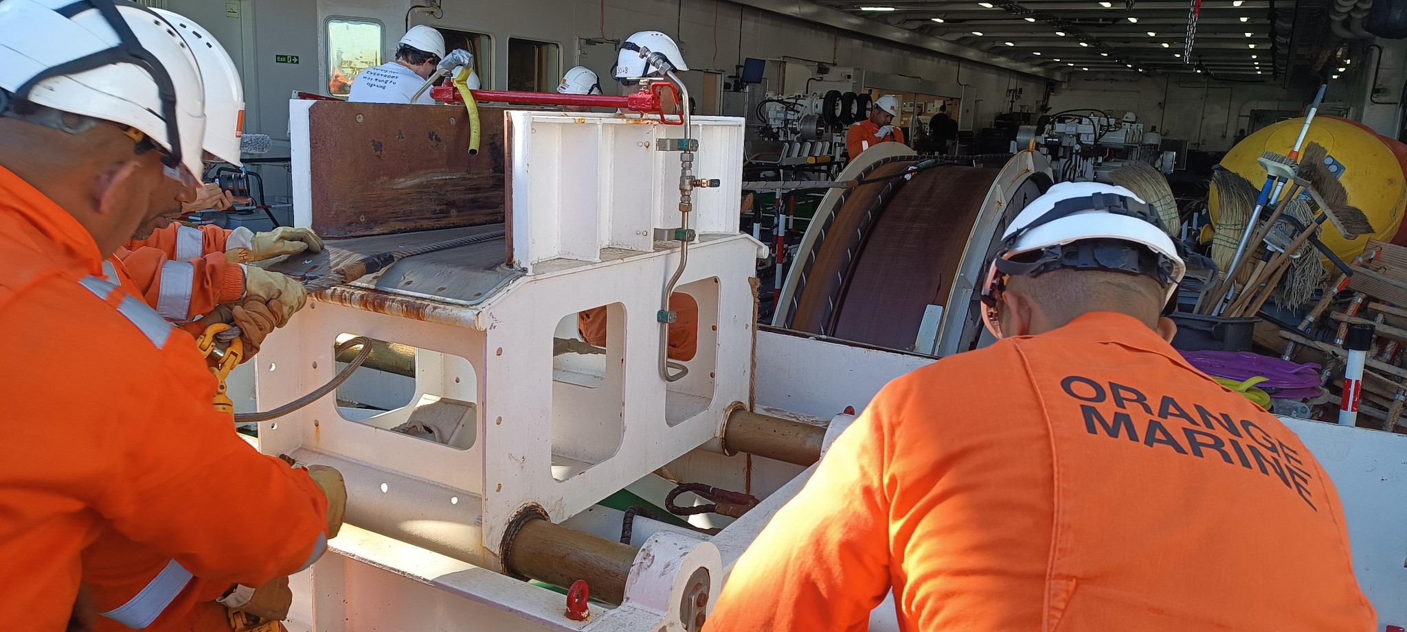 La Seyne-sur-Mer : Orange Marine prépare l’installation de l’atterrissement du câble Medusa à Marseille