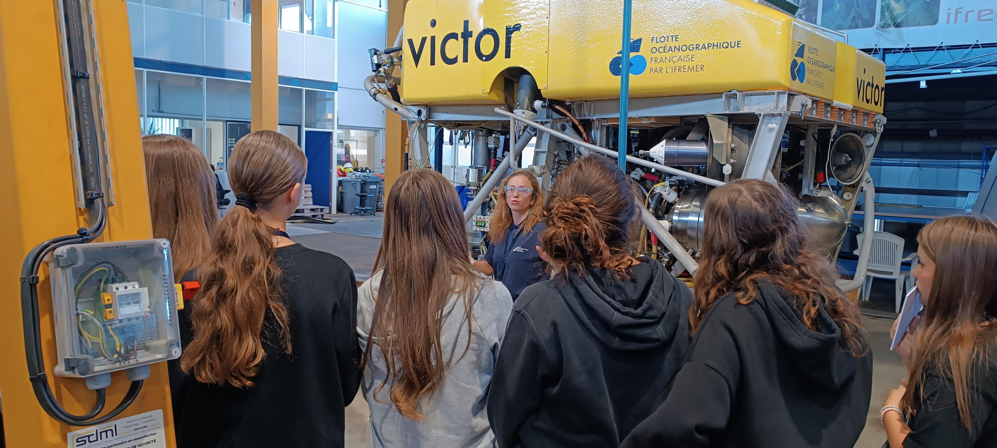 Immersion dans les locaux d’Ifremer pour les collégiens varois