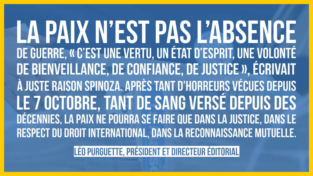 La paix maintenant
