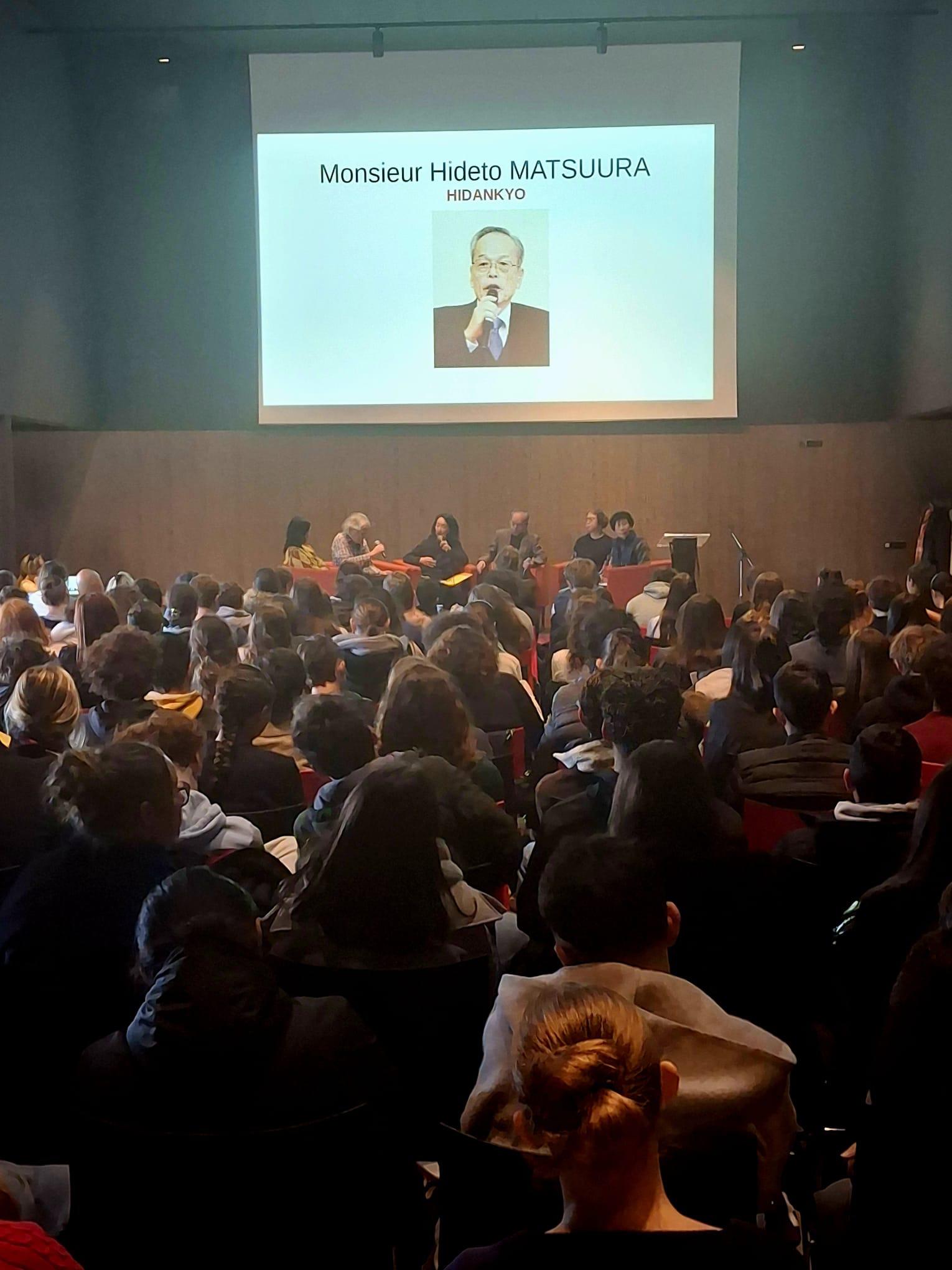 Hideto Matsuura : « L’arme atomique ne doit plus être utilisée »