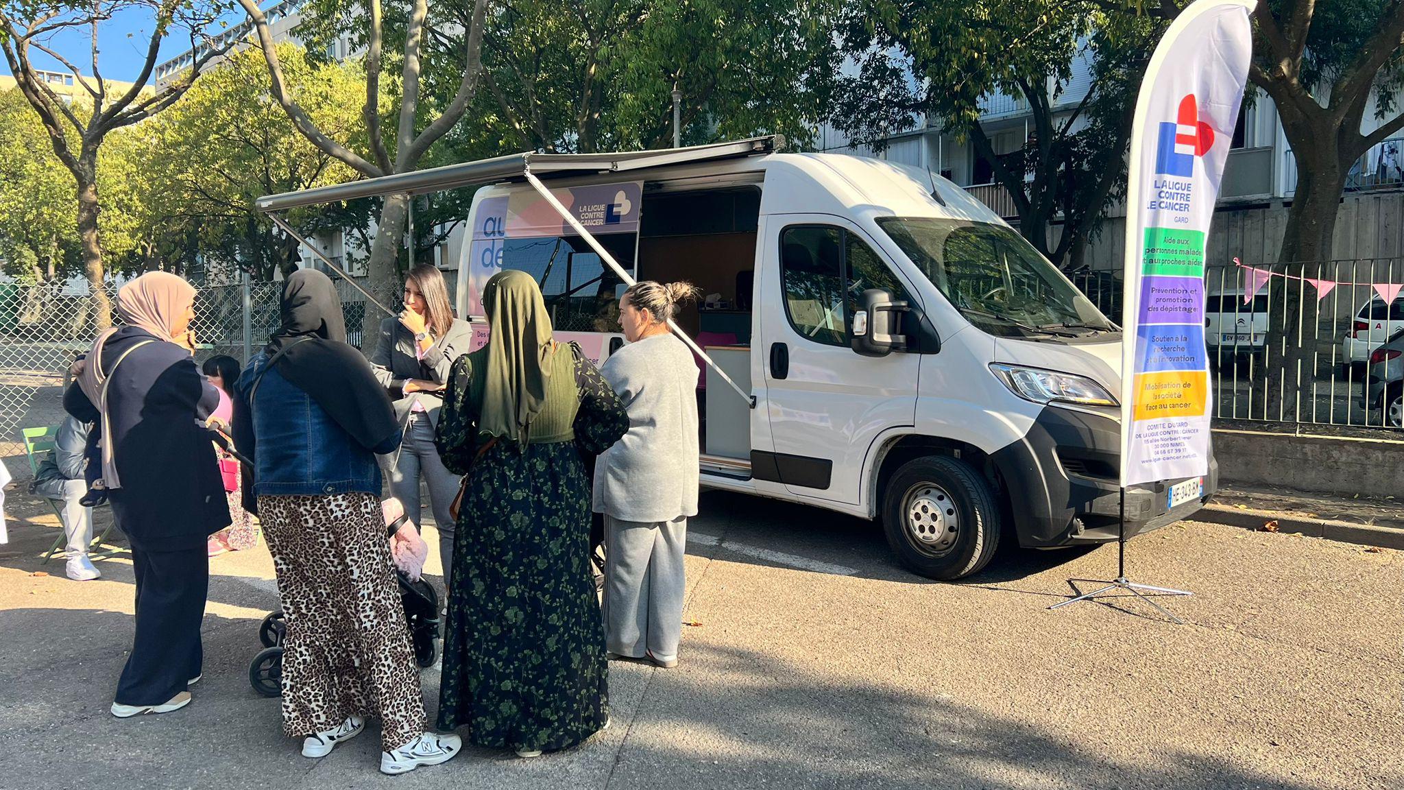 La Ligue contre le cancer lance un bus de prévention dans le Gard