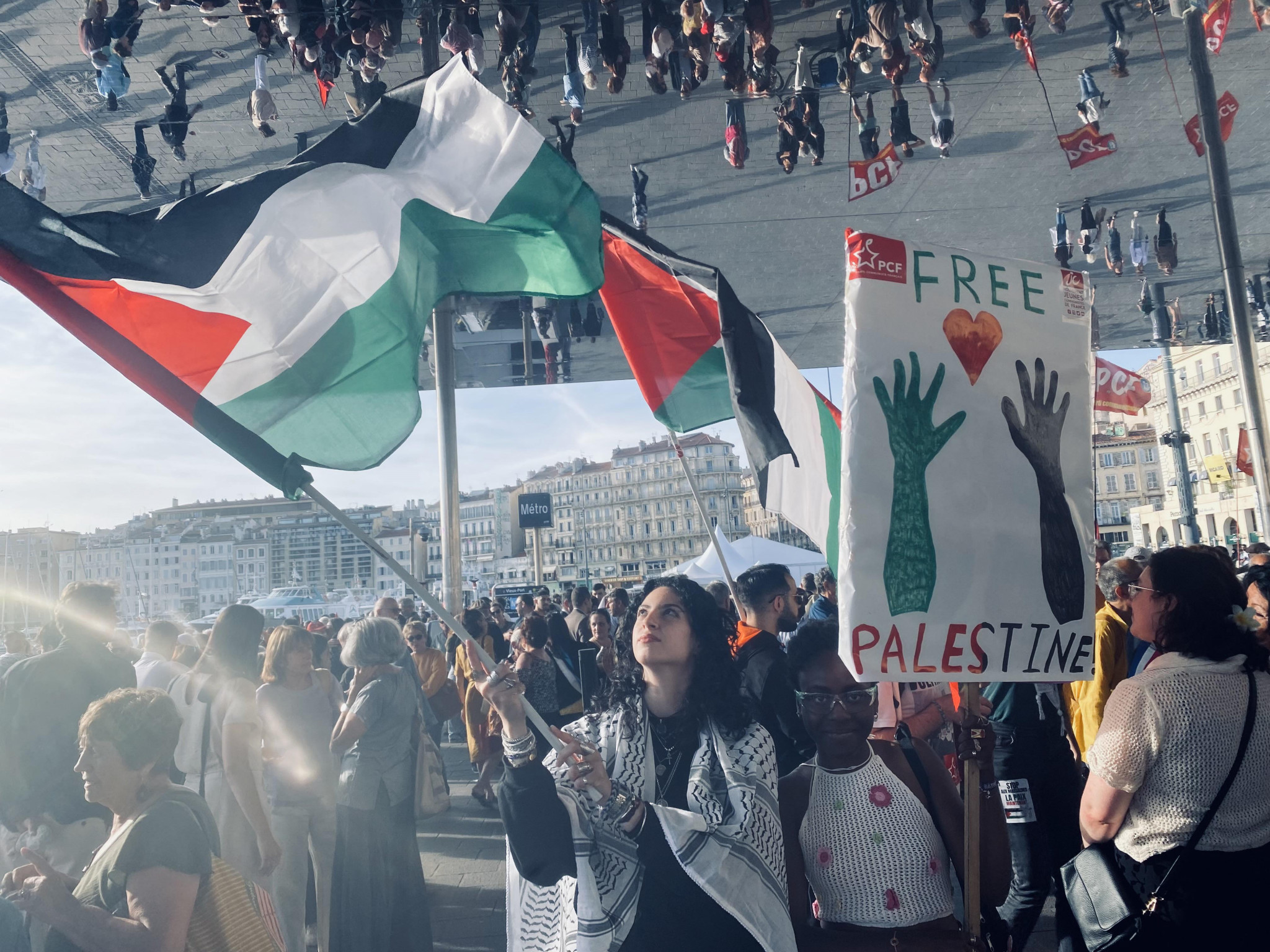 Une marche citoyenne pour la Palestine s’élance depuis la Busserine