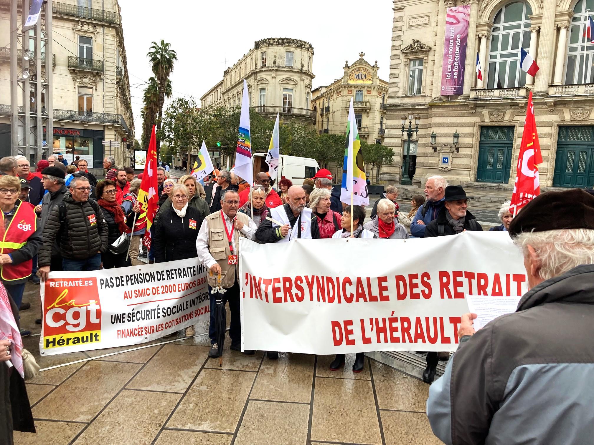 Les retraités dénoncent une « vampirisation à tous les étages » dans le Gard et dans l’Hérault