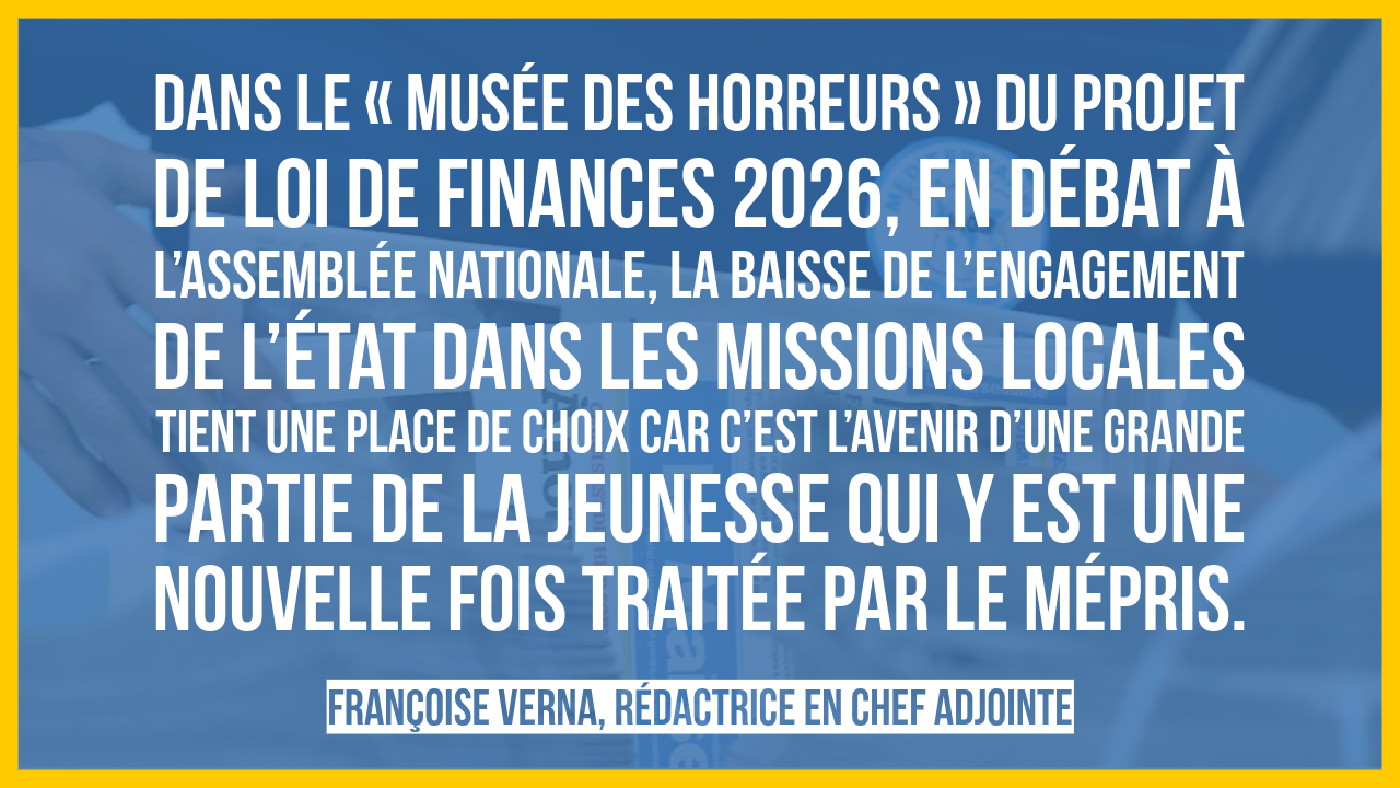 «&nbsp;Investir&nbsp;» pour la jeunesse