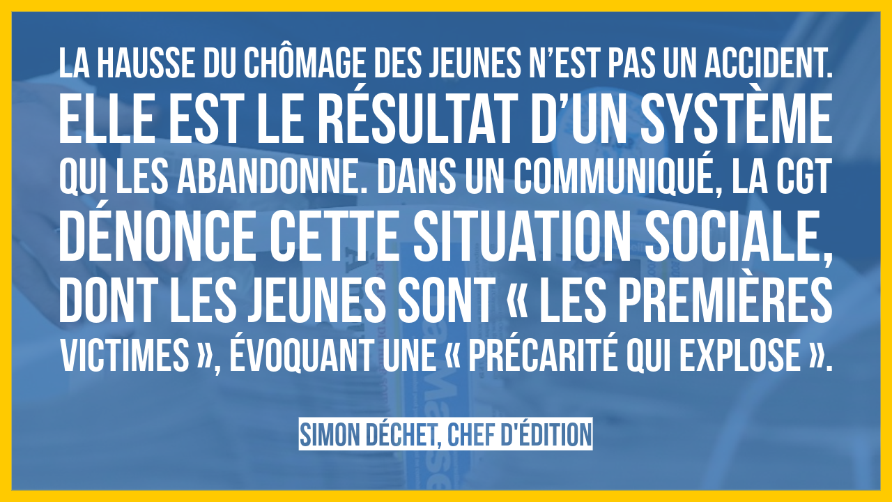 Des jeunes en première ligne de la précarité
