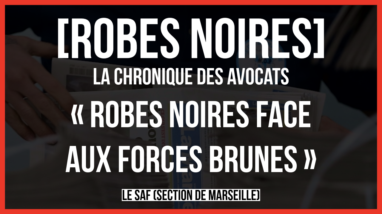 Robes noires face aux forces brunes