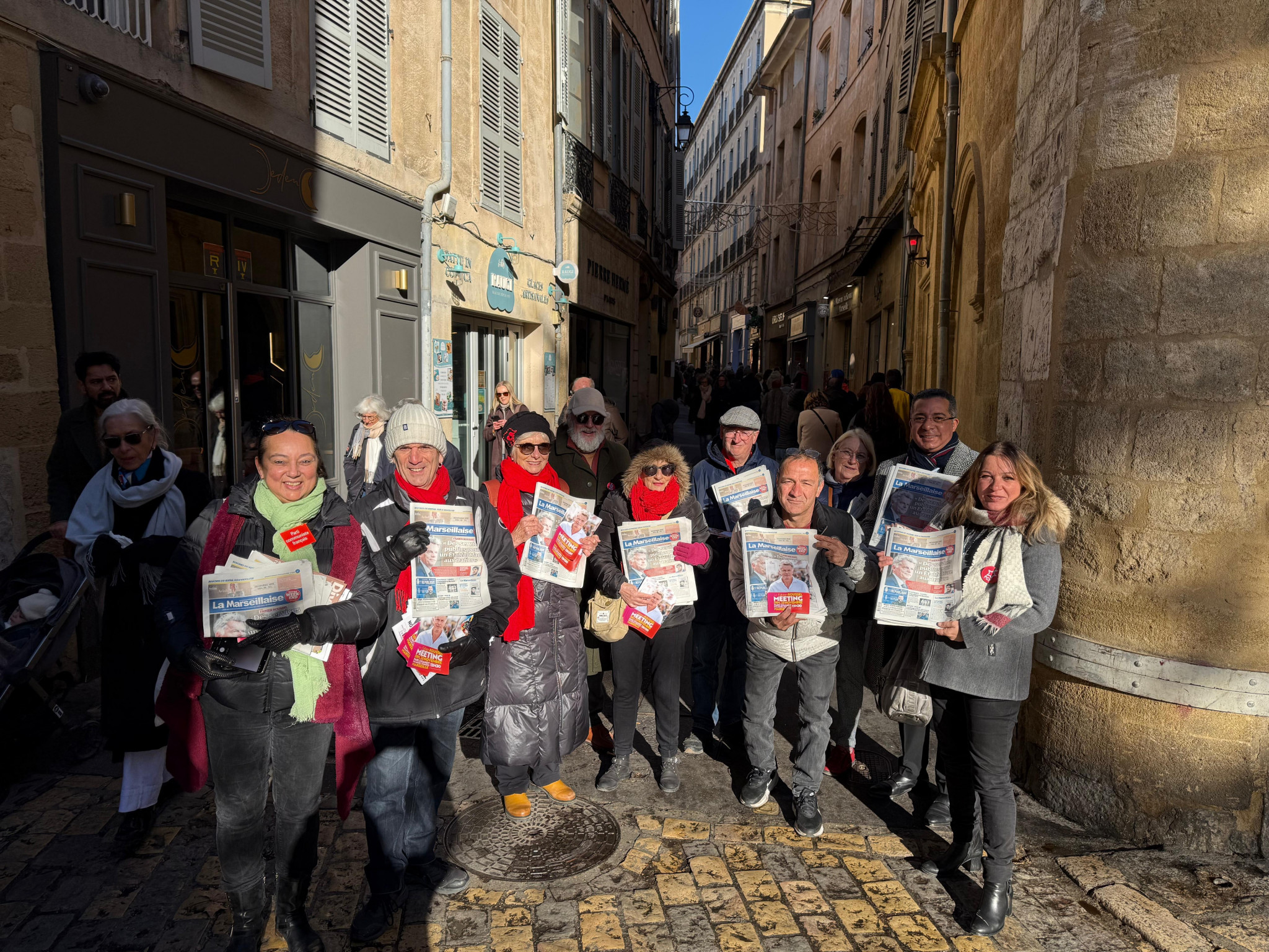 Merci à tous les bénévoles mobilisés pour la vente de «&nbsp;La&nbsp;Marseillaise&nbsp;»