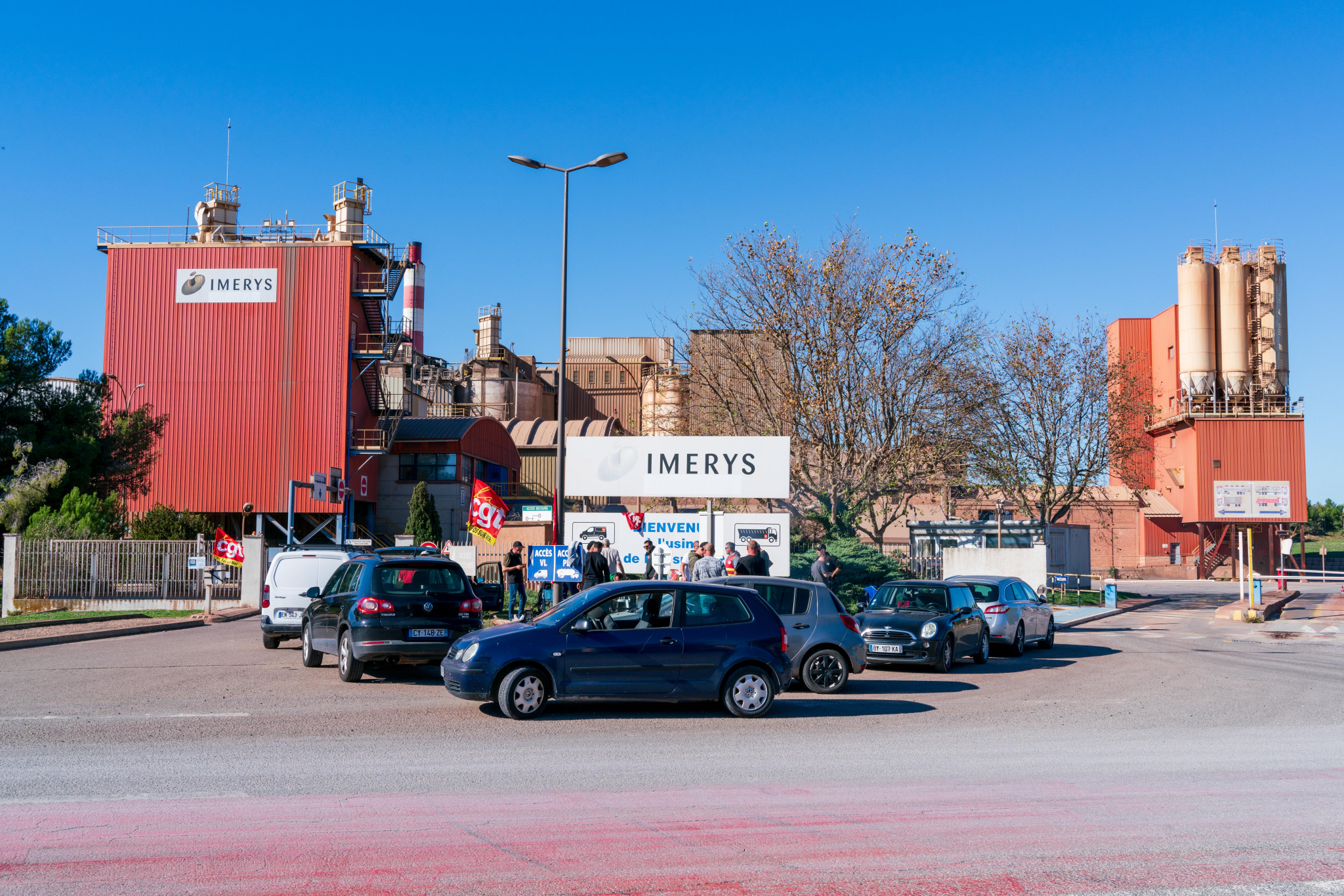 Grève à la cimenterie Imerys pour l’obtention d’une prime de pénibilité