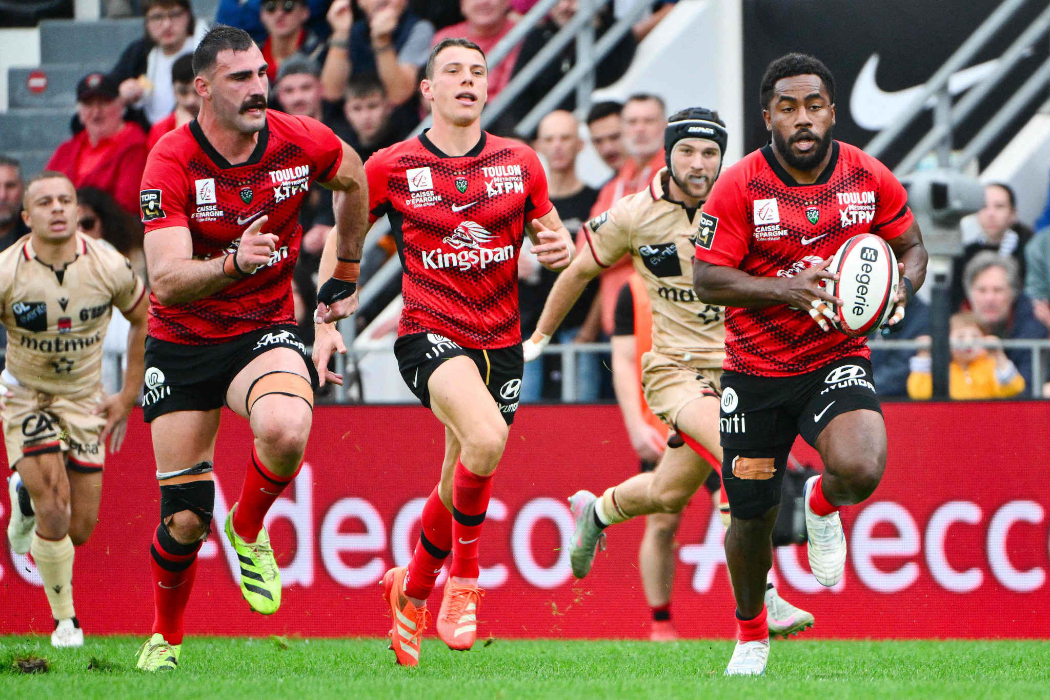 Top 14 : Succès bonifié pour le RC Toulon face au LOU