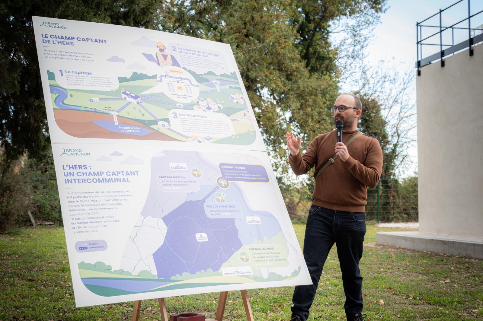 À Roquemaure, deux nouveaux forages pour les villes voisines