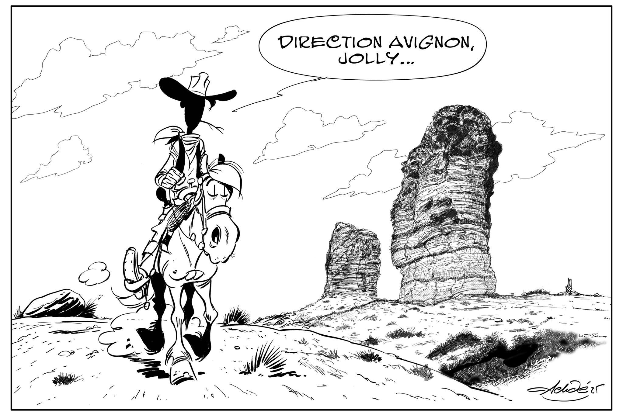 La der de Achdé au festival de la BD