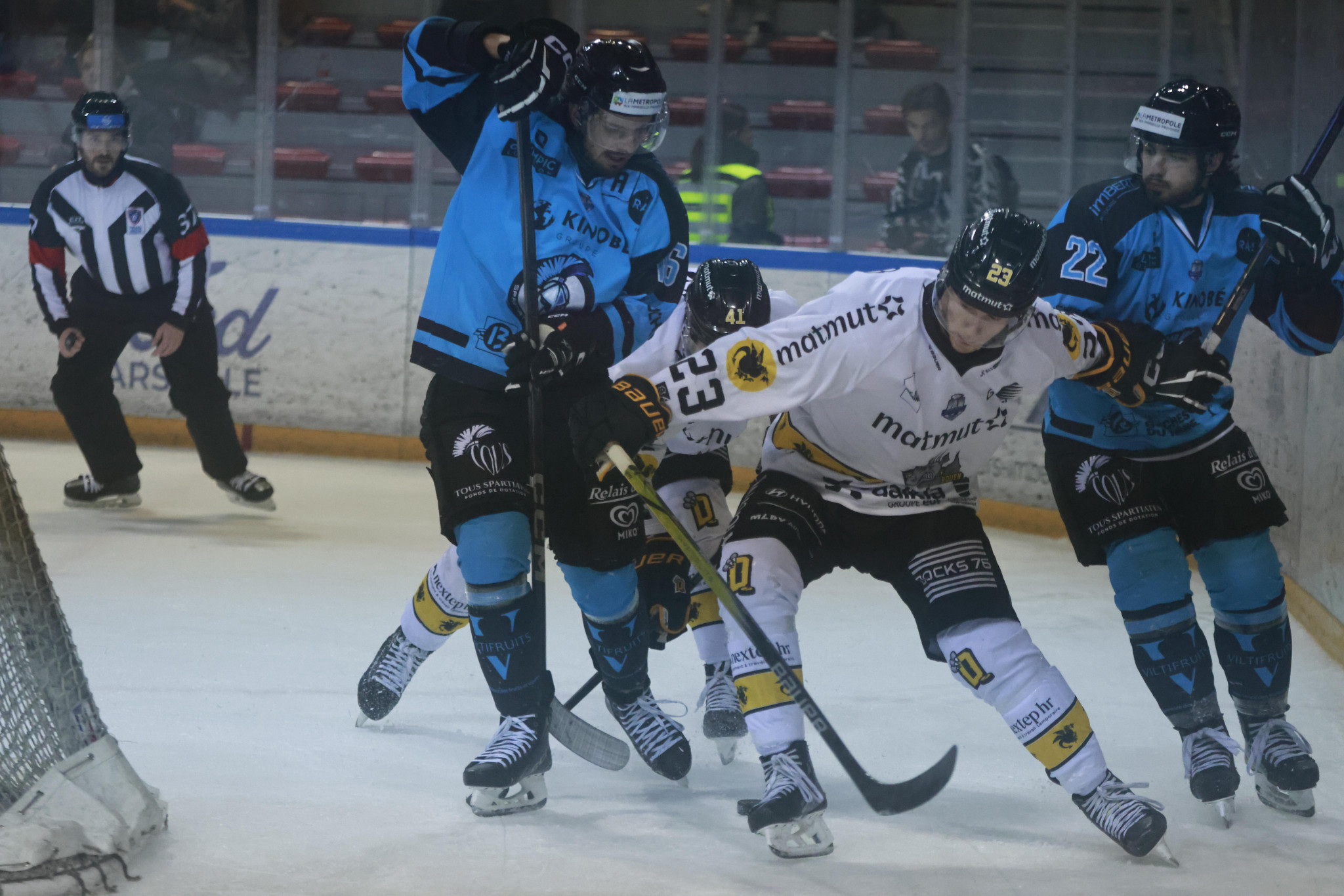 Les Spartiates tombent de haut contre les Dragons de Rouen