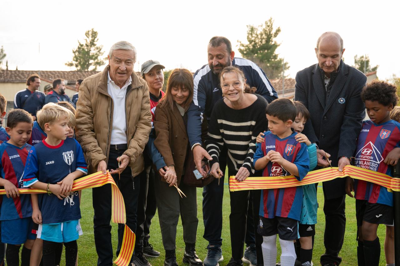 Aix-en-Provence : le stade Michel-Lopez et son terrain inaugurés