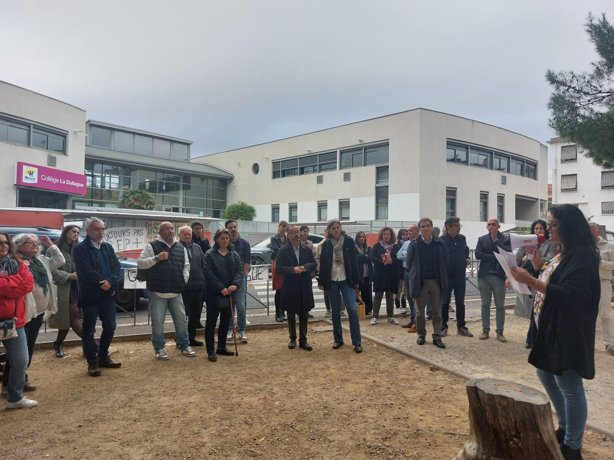 Pas de Rep + pour le collège La Dullague à Béziers